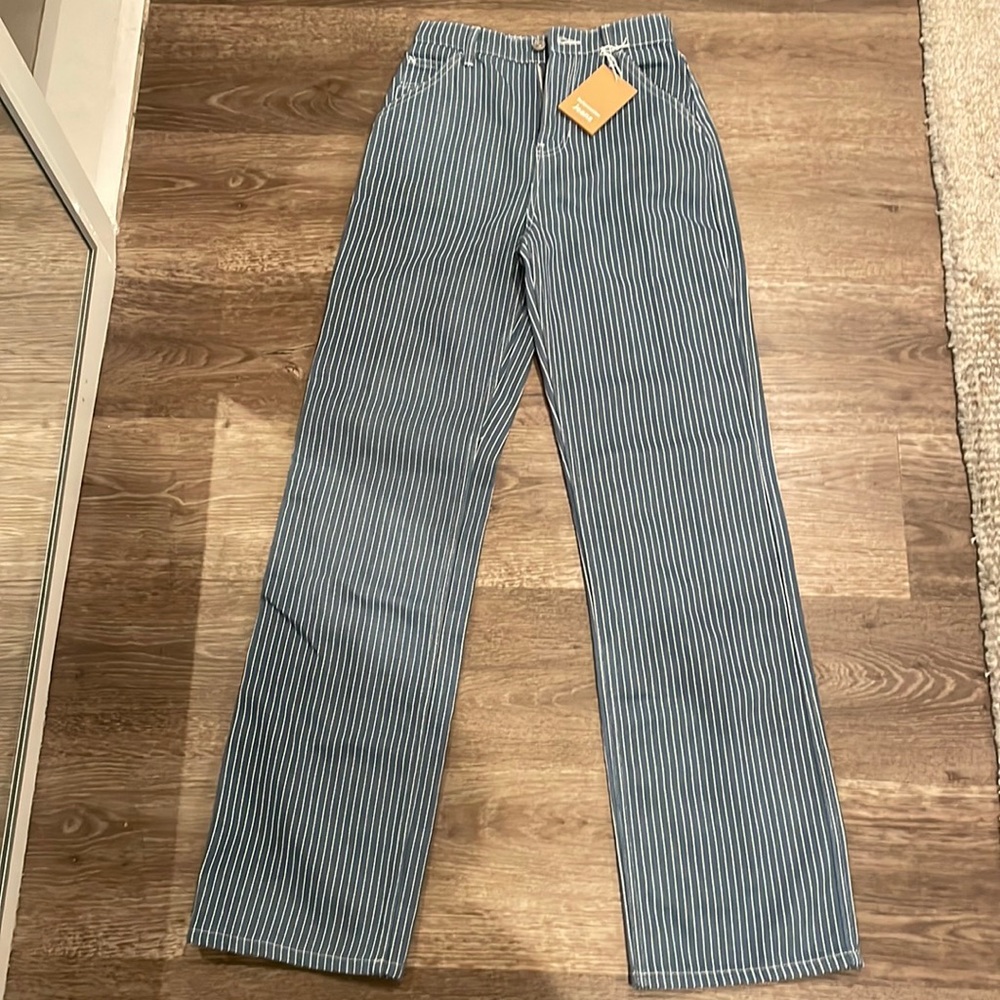 Painter high rise wide leg jeans
